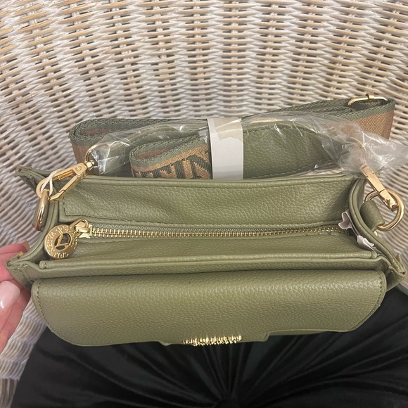 NWT Valentino Orlandi Green Crossbody Purse - Picture 3 of 14